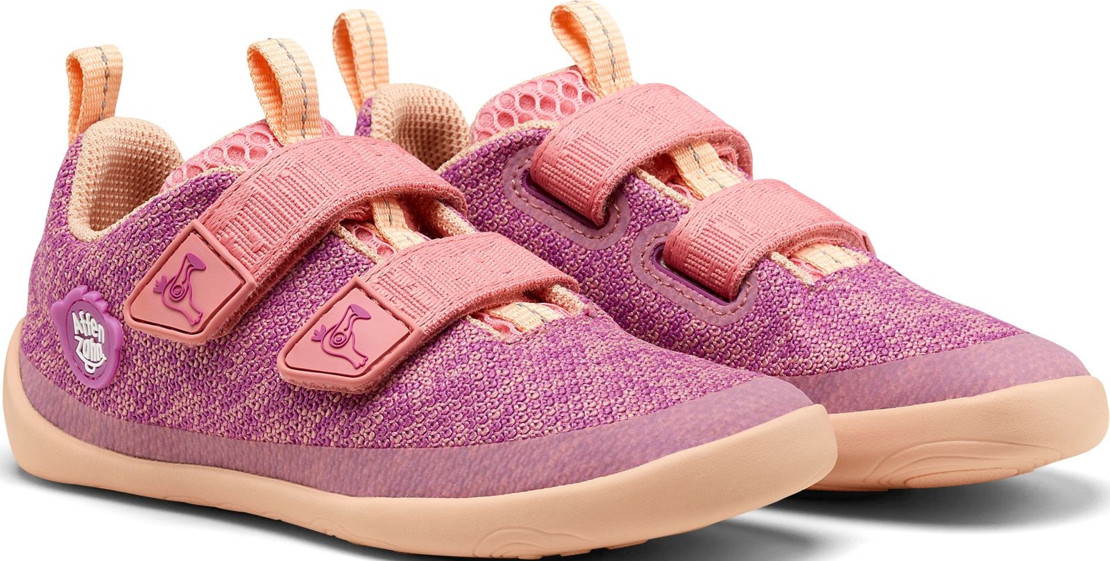 Affenzahn Sneaker Knit Happy - Flamingo 21