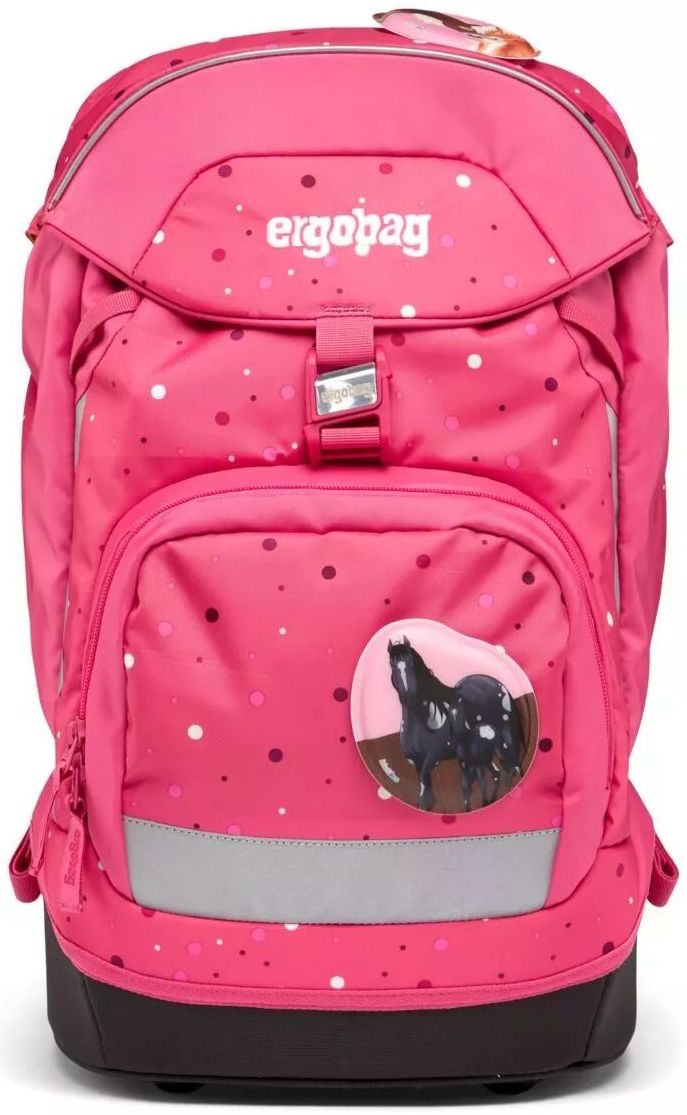 Levně Ergobag Školní batoh - Pink Confetti