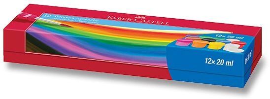 Levně Faber-Castell Tempera -12 barev