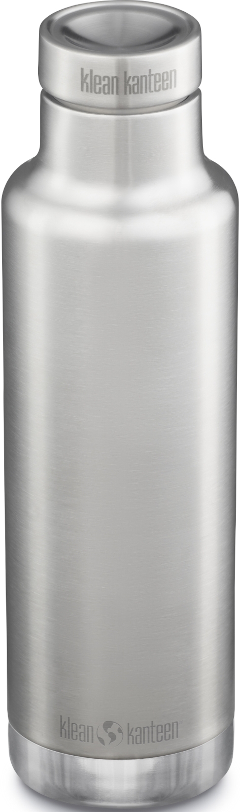 Klean Kanteen Insulated Classic Narrow w/Pour Through Cap - Brushed Stainless 750 ml