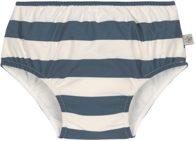 Levně Lassig Swim Diaper block stripes milky/blue 74-80