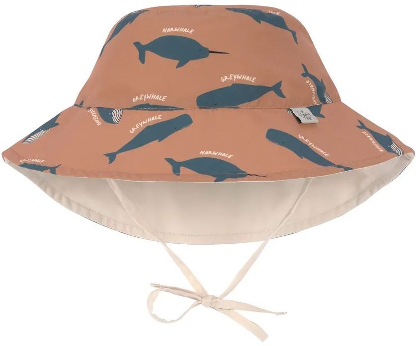 Lassig Sun Protection Bucket Hat whale caramel 46-49