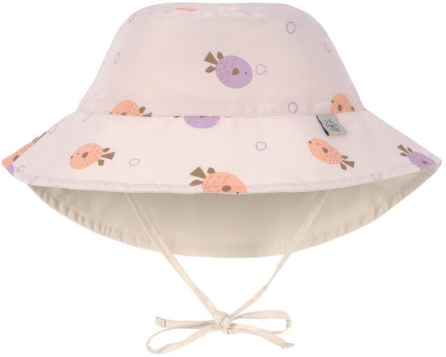 Levně Lassig Sun Protection Bucket Hat fish light pink 46-49