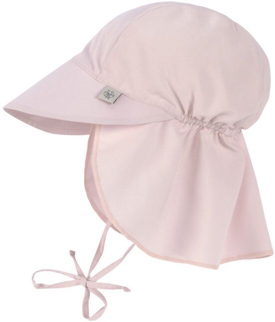 Levně Lassig Sun Protection Flap Hat light pink 46-49
