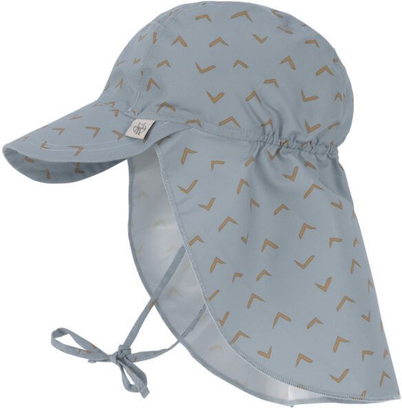 Lassig Sun Protection Flap Hat jags light blue 50-51
