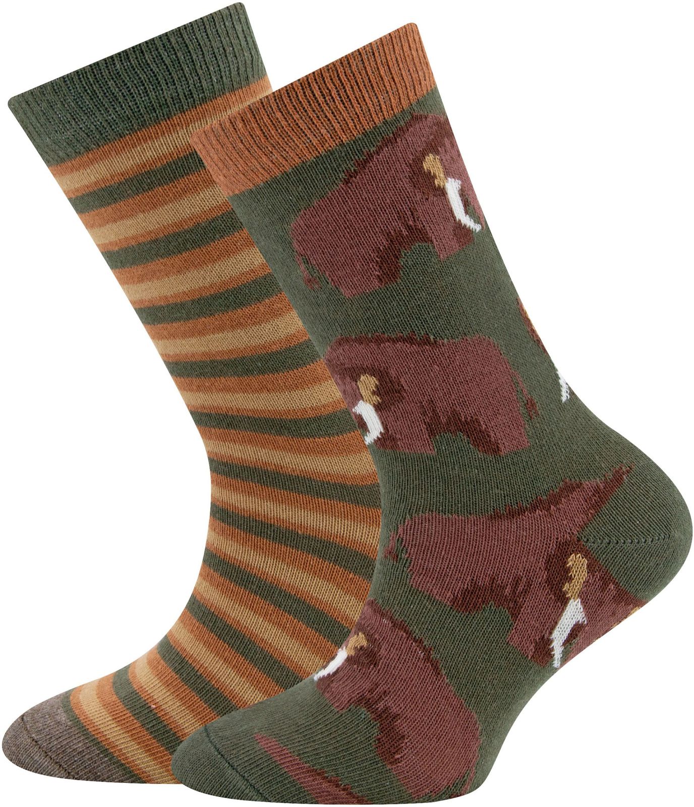 Ewers Socken 2er Pack GOTS Mammut - 0001 31-34