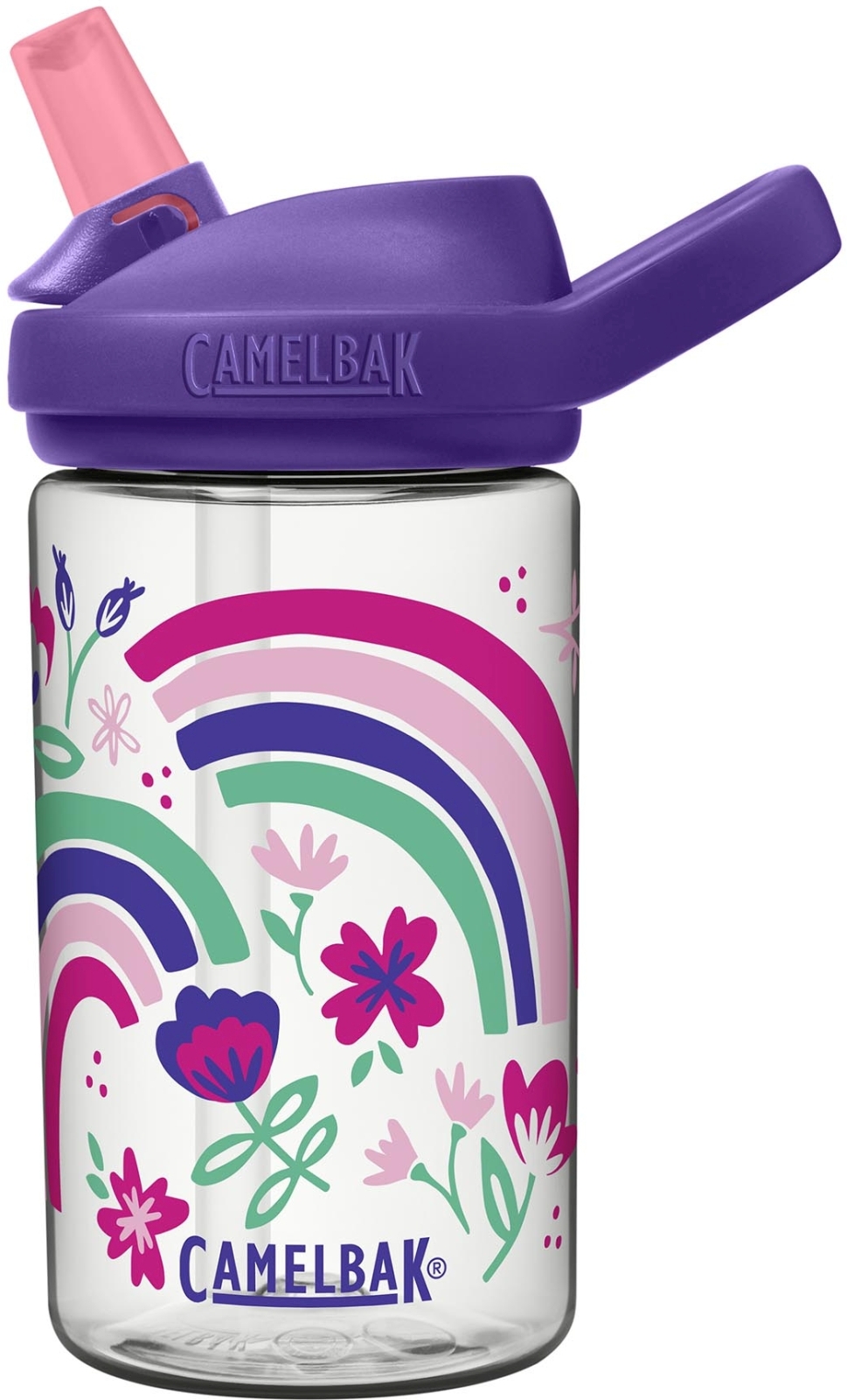 Levně Camelbak Eddy+ Kids 0,4l - Rainbow Floral