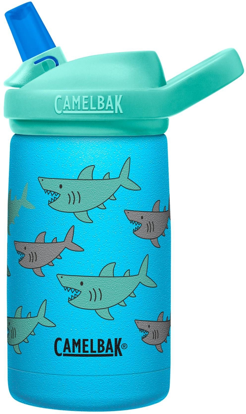 Levně Camelbak Eddy+ Kids Vacuum Stainless 0,35L - school of sharks