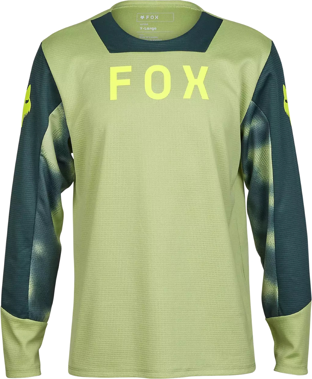 FOX Youth Defend LS Jersey Taunt - pale green 151-162