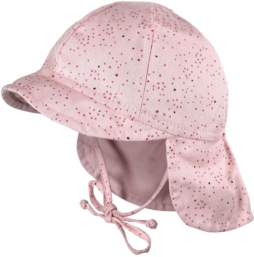 Levně Maimo Gots Baby-Hat With Visor, - zartrosa-punkte 41