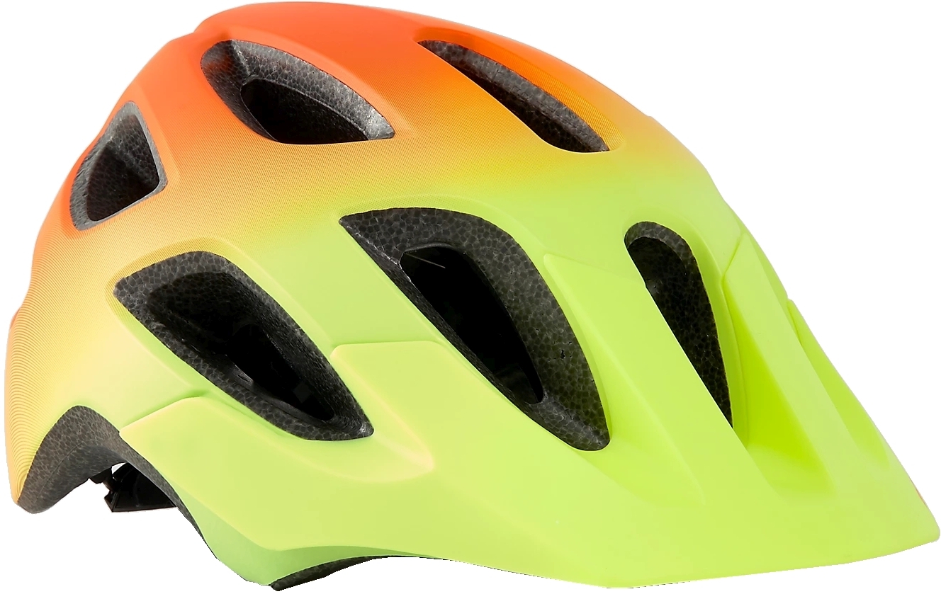 Levně Bontrager Tyro Youth Bike Helmet - radioactive orange/radioactive yellow 50-55