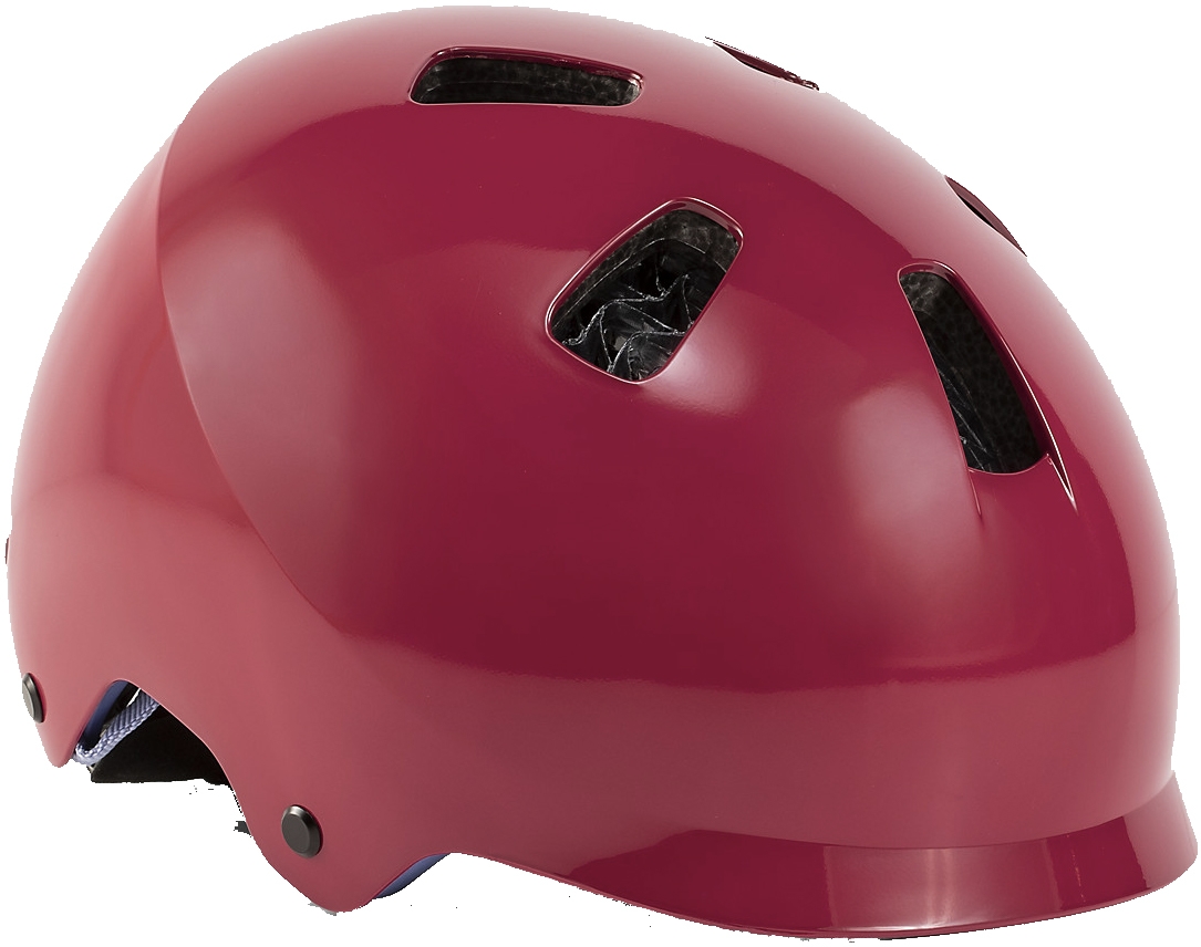 Levně Bontrager Jet WaveCel Youth Bike Helmet - magenta/ultra violet 50-55