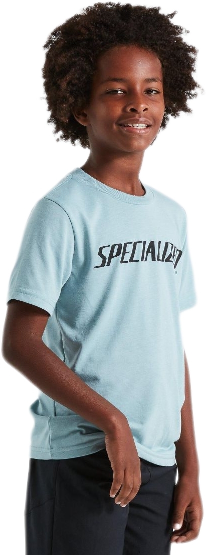 Specialized Youth Wordmark Tee SS - arctic blue 117-132