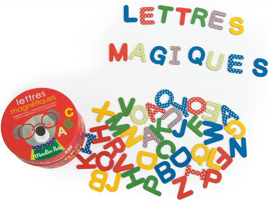 Levně Moulin Roty Magnetic Letters (54 magnets