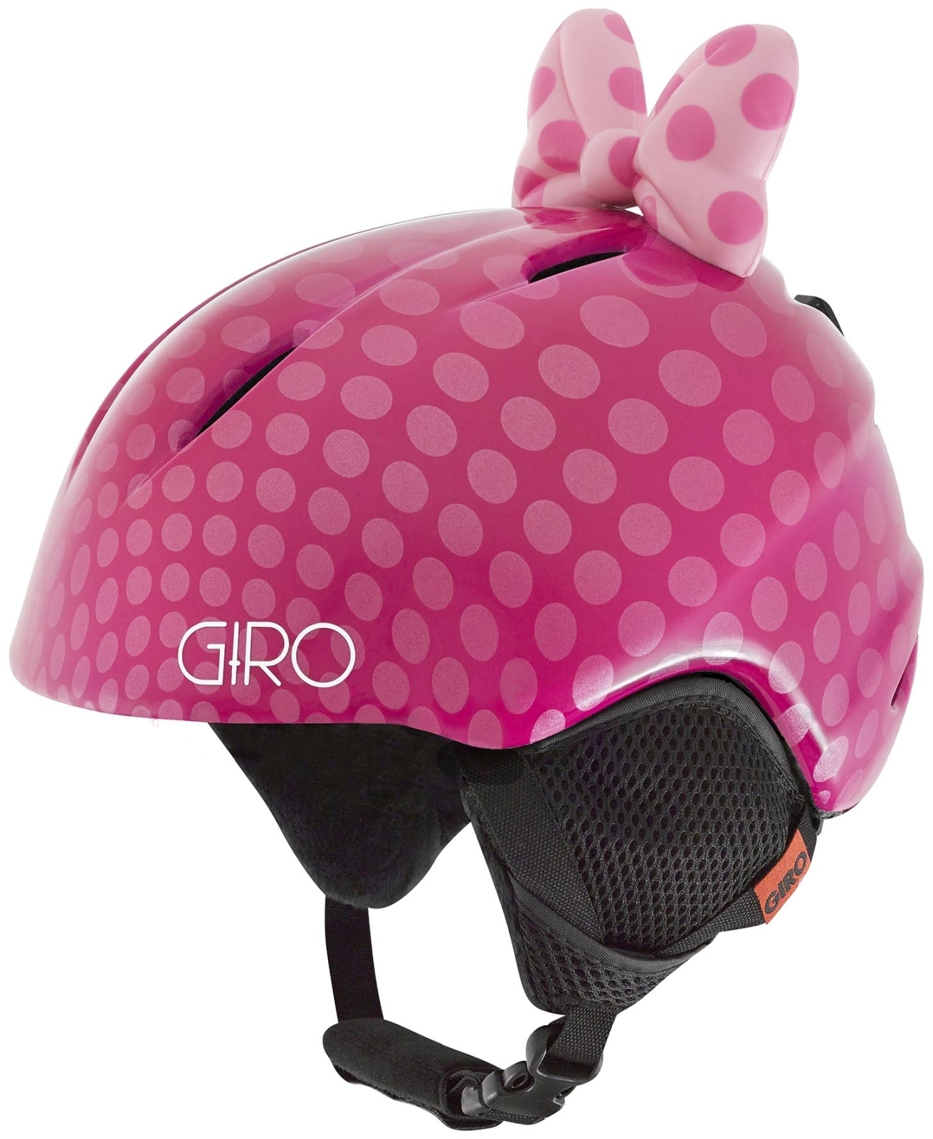 Levně Giro Launch Plus - Pink Bow Polka Dots S-(52-55.5)