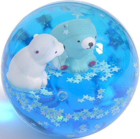Moulin Roty 12 Bouncy balls in a jar – Polar Bear
