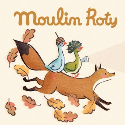 Levně Moulin Roty Box of 3 discs for Le Voyage d'Olga storybook torches