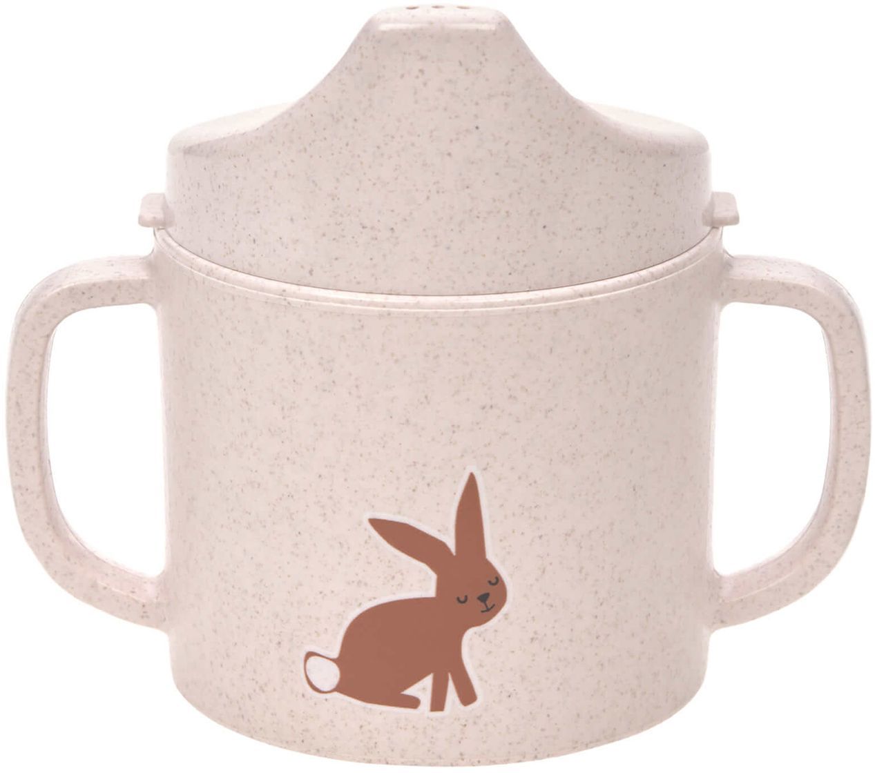 Levně Lassig Sippy Cup PP/Cellulose Little Forest rabbit