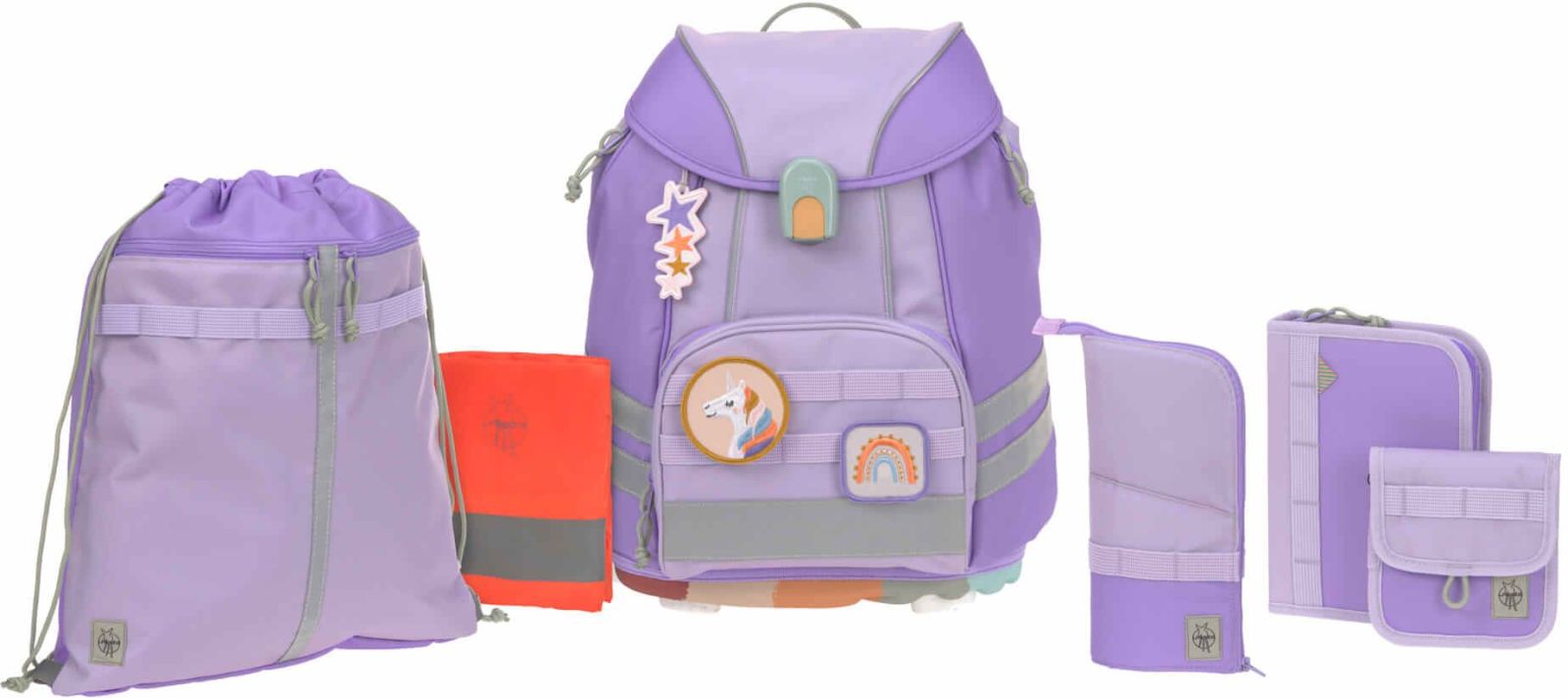 Lassig School Set Flexyque violet/lavender