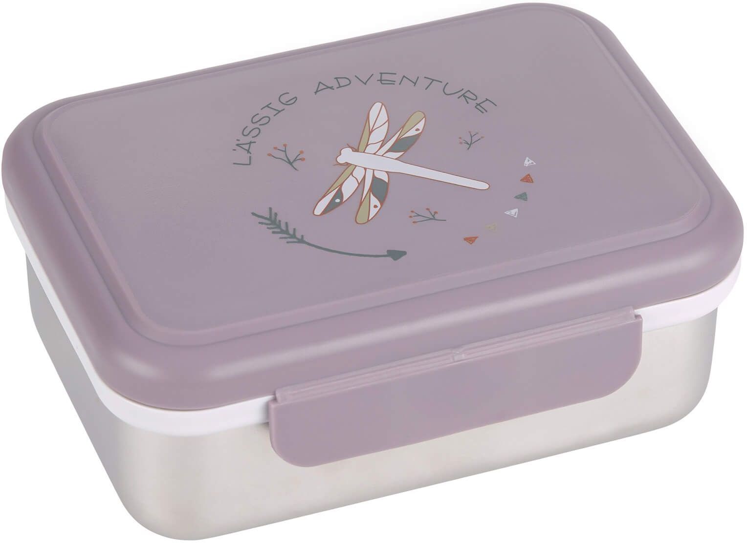Lassig Adventure Lunchbox Stainless Steel Dragonfly