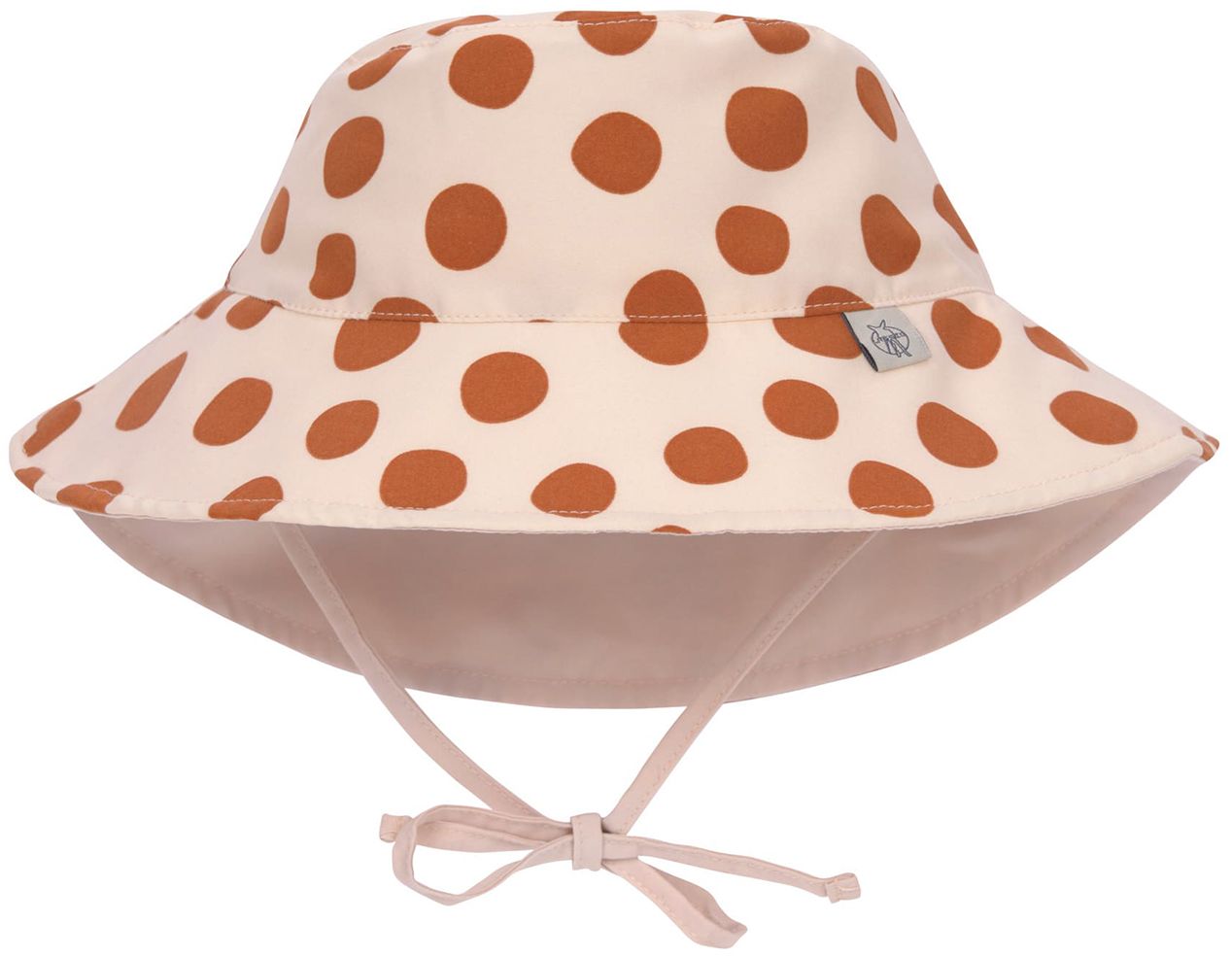Levně Lassig Sun Protection Bucket Hat dots powder pink 48-49