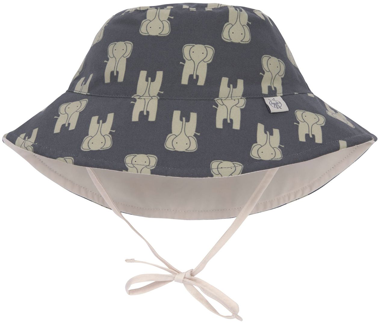 Levně Lassig Sun Protection Bucket Hat elephant dark grey 48-49
