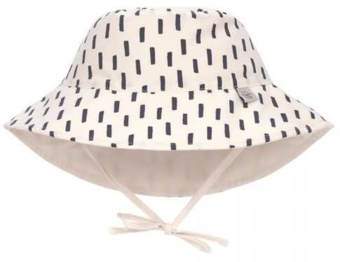 Levně Lassig Sun Protection Bucket Hat strokes offwhite/grey 48-49