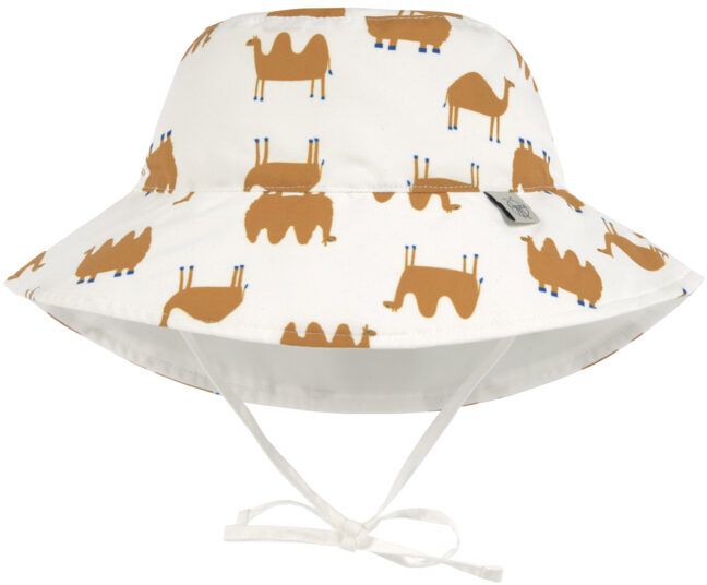 Levně Lassig Sun Protection Bucket Hat camel nature 46-49