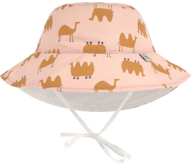 Lassig Sun Protection Bucket Hat camel pink 50-51