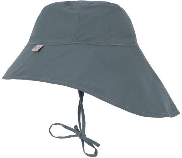 Lassig Sun Protection Long Neck Hat blue 50-51