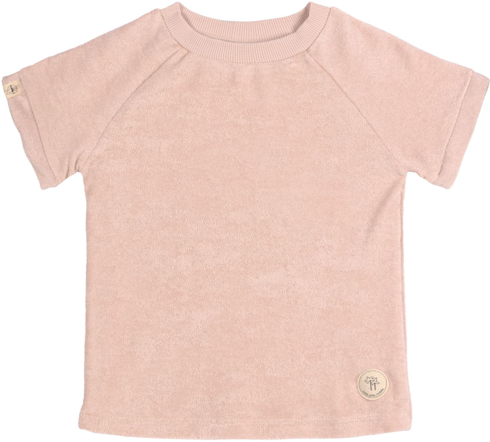 Levně Lassig Terry Shirt - powder pink 62-68