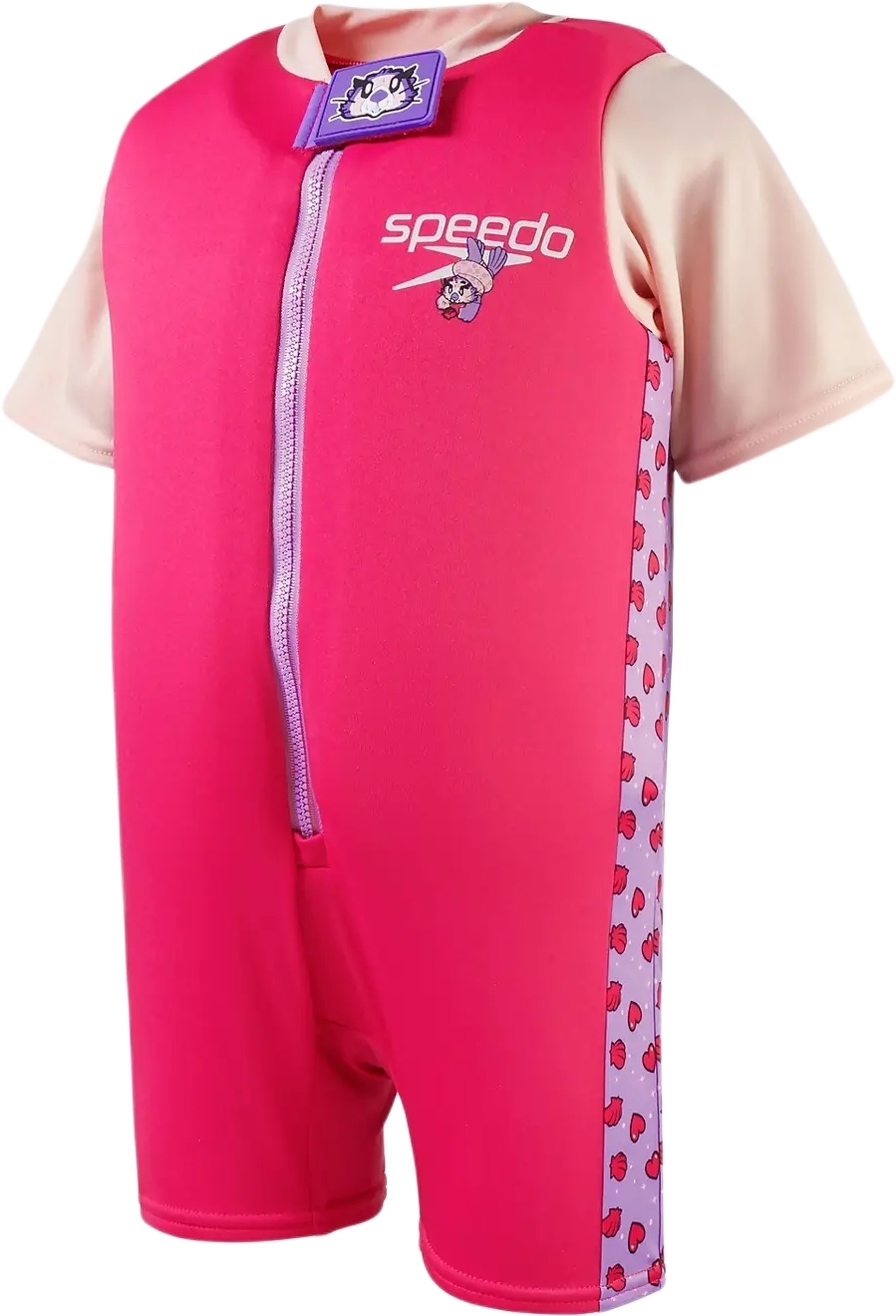 Levně Speedo Learn to Swim Character Printed Float Suit - aria miami lilac/sweet taro 2-3