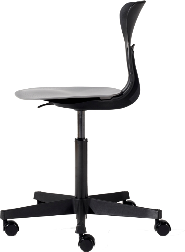 Flexa Studijní židle Flexa - Study (černá/šedá)