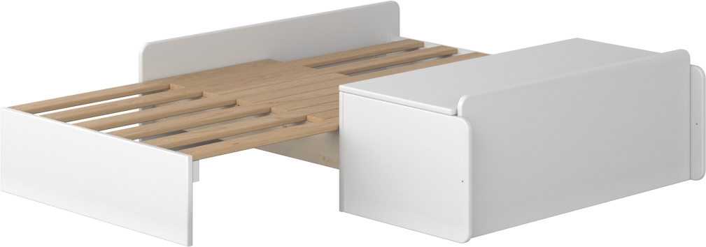Flexa Spací modul Flexa - White pod vysoké postele