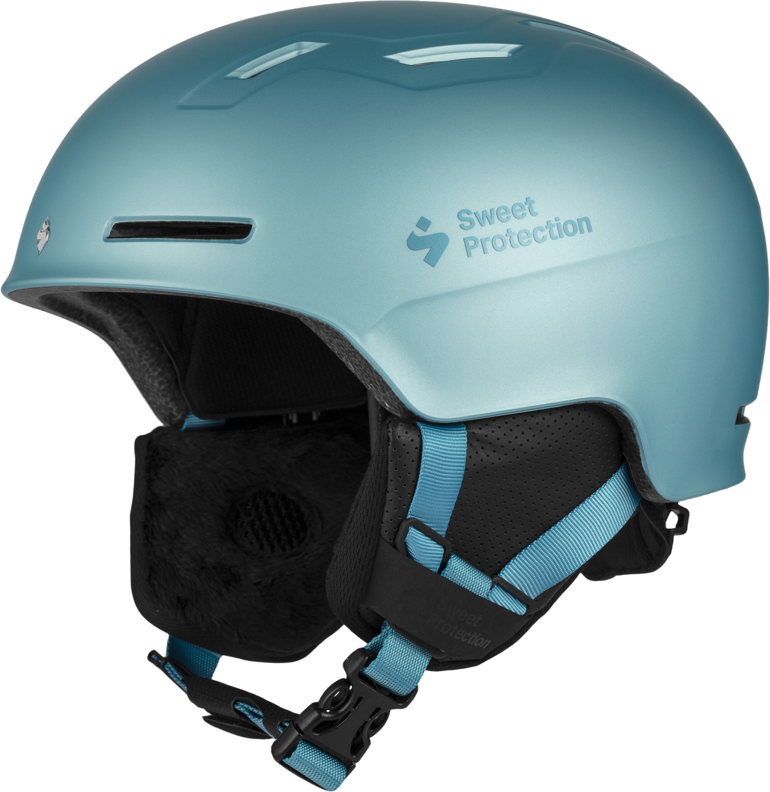 Levně Sweet Protection Winder Helmet JR - Glacier Blue Metallic 53-56