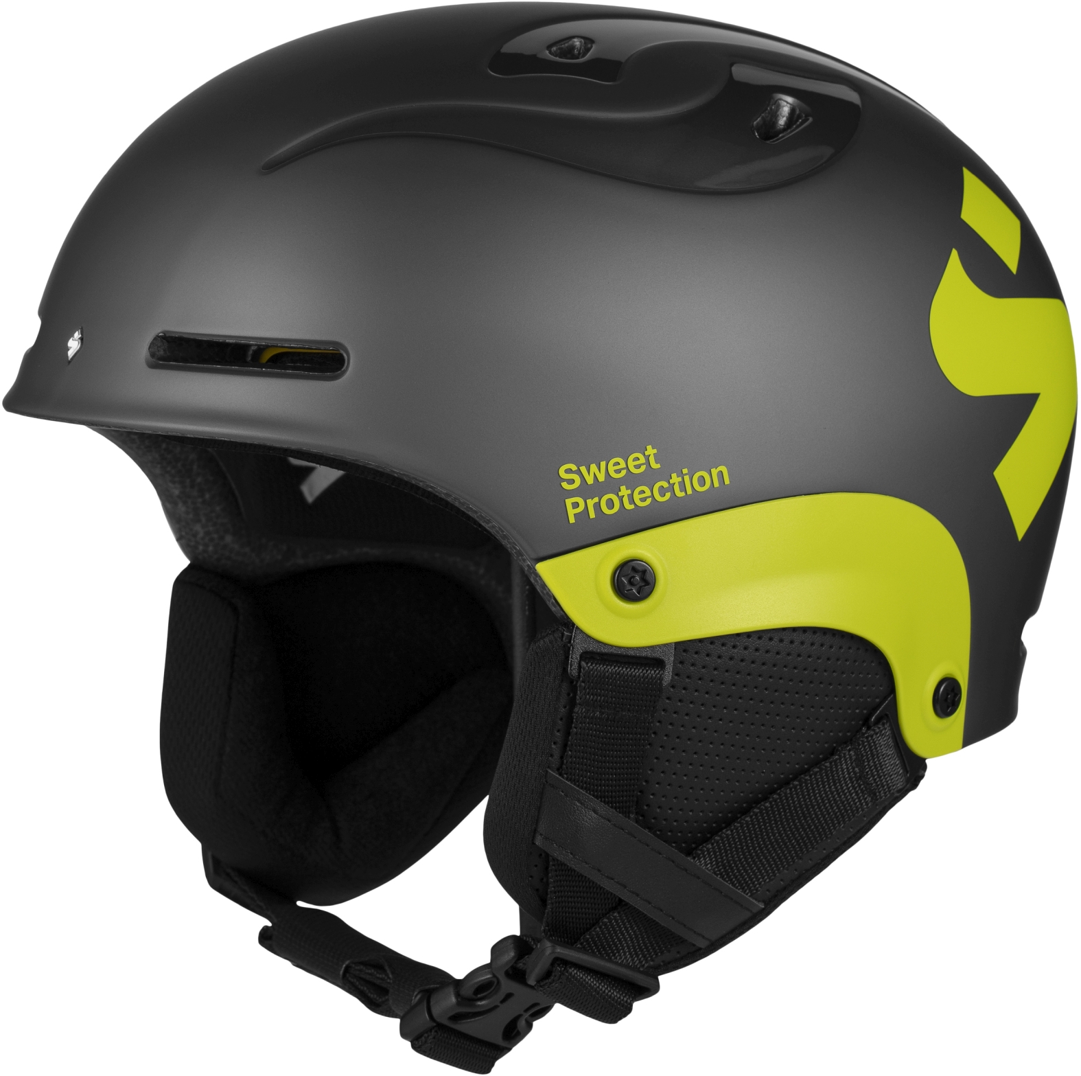 Sweet Protection Blaster II Helmet JR - Slate Gray/Fluo 56-59
