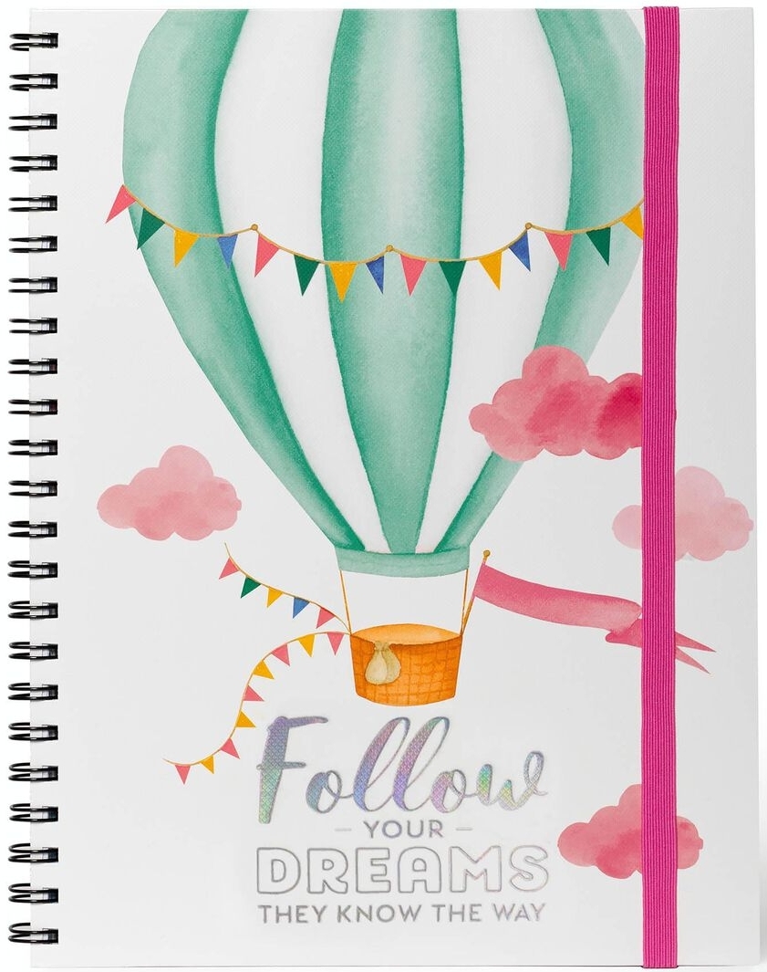 Legami Maxi Trio Spiral Notebook - Air Balloon