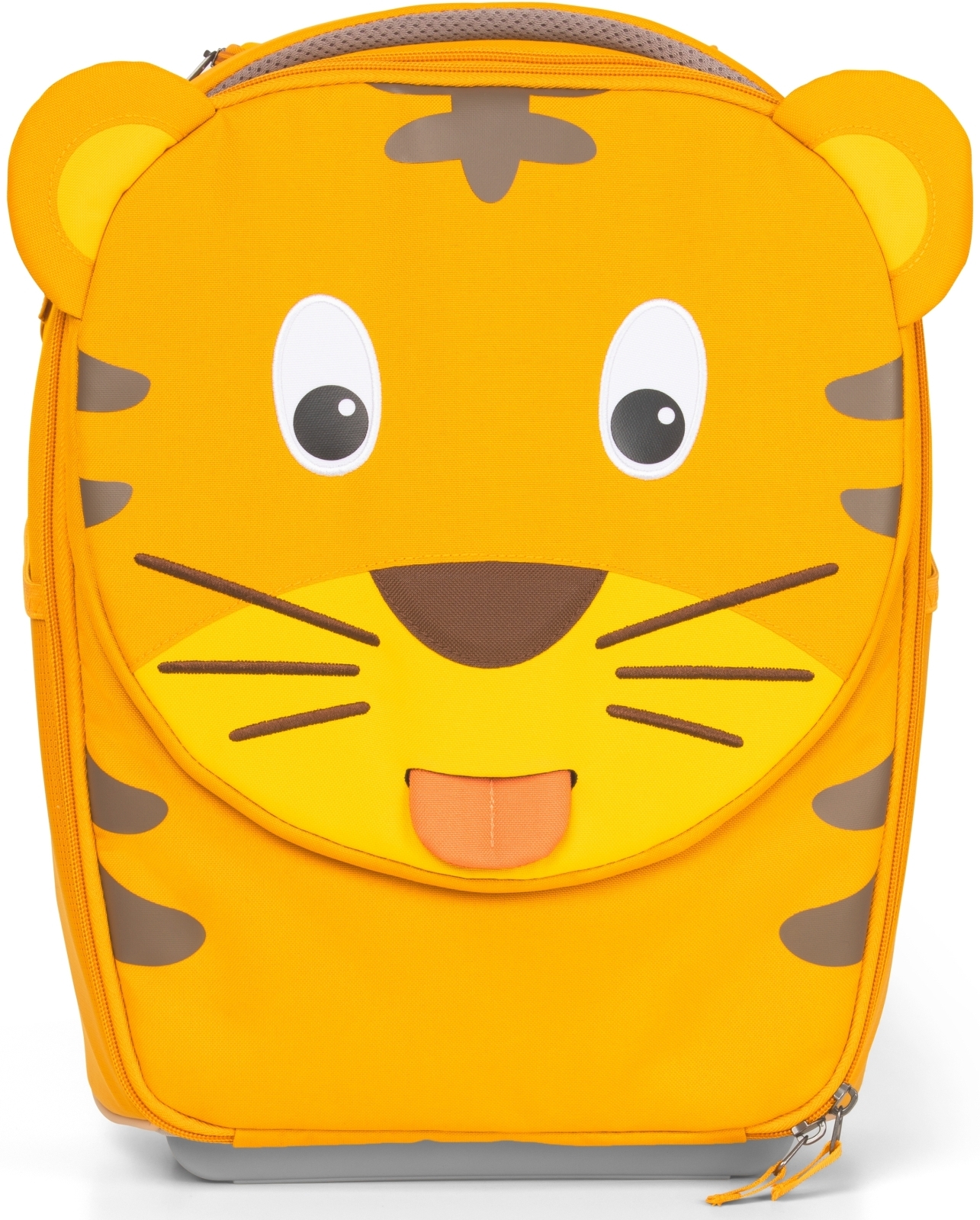 Levně Affenzahn Kids Suitcase Timmy Tiger - yellow