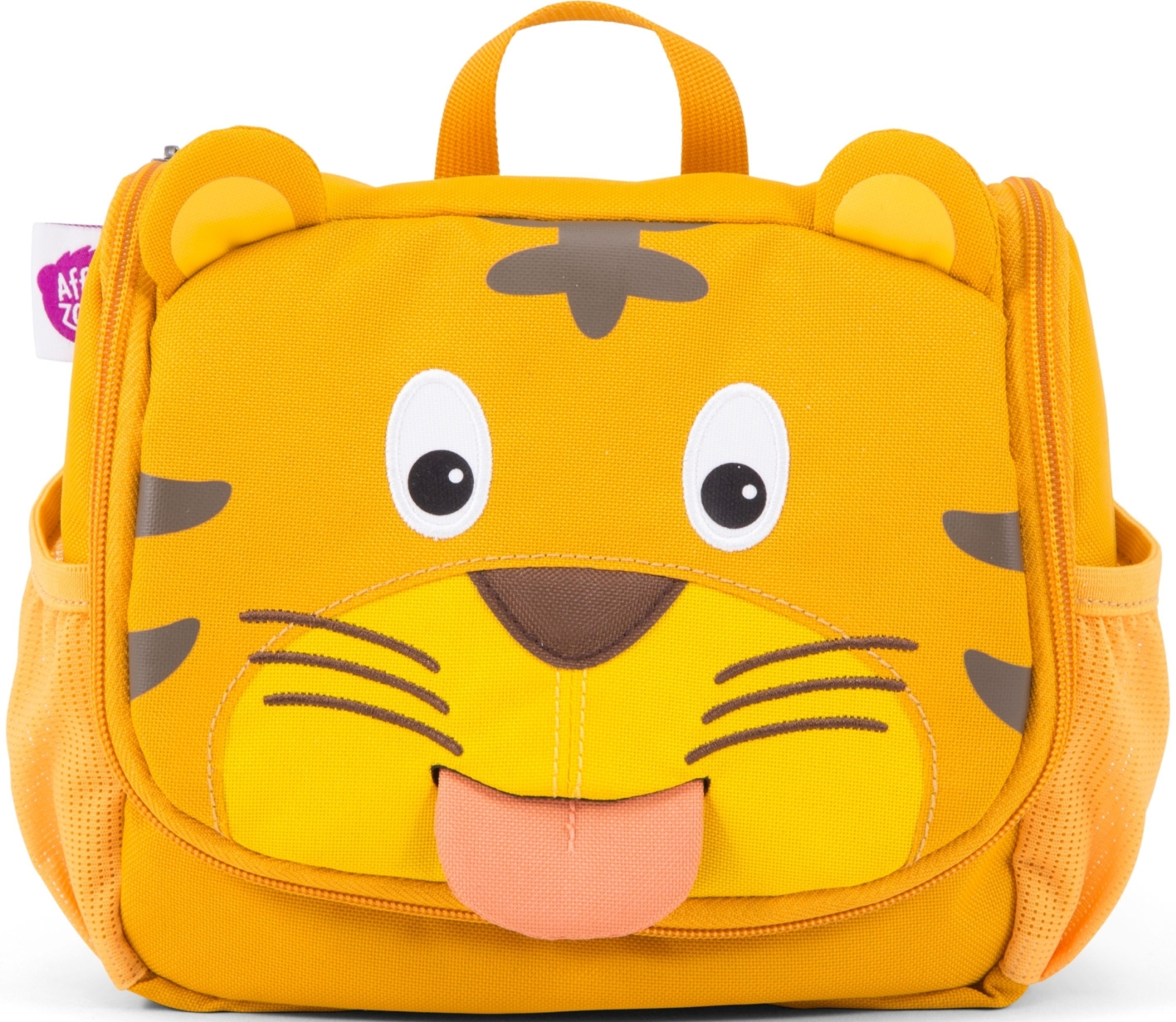 Levně Affenzahn Kids Toiletry Bag Timmy Tiger - yellow
