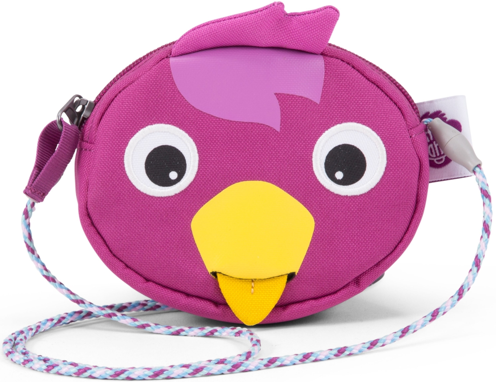 Levně Affenzahn Kids Wallet Bella Bird - purple
