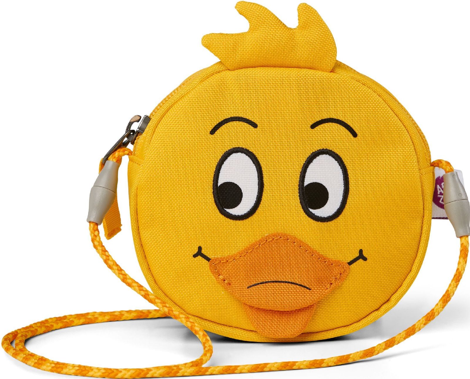 Levně Affenzahn Kids Wallet Duck - yellow