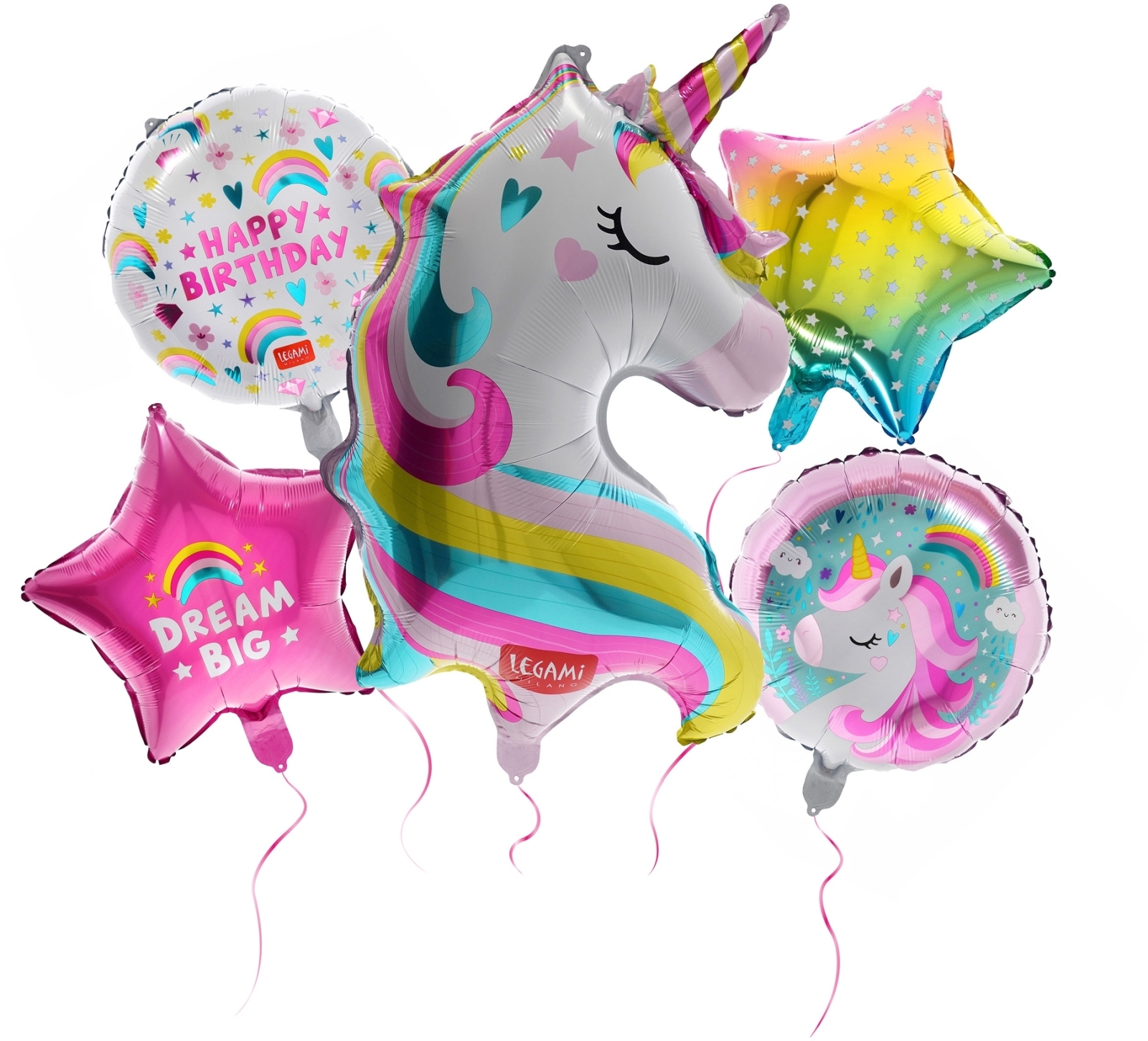Legami Let'S Party! - 5 Birthday Party Balloons -corn