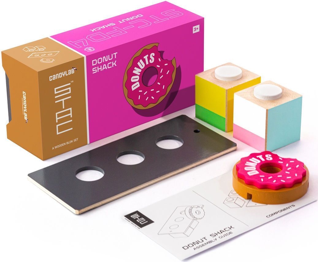 Levně Candylab CLT STAC – Food Shack – Donut