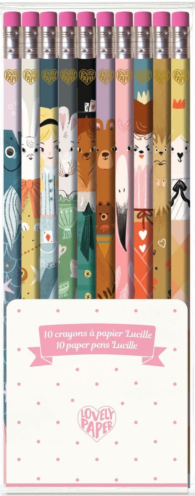 Djeco 10 Lucille pencils