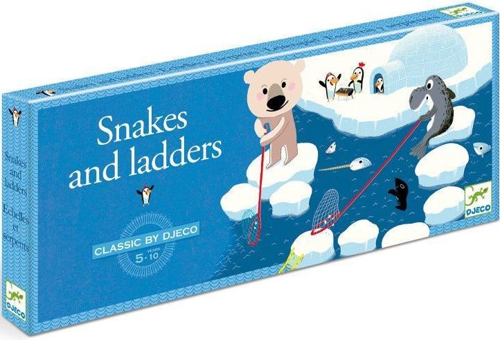 Levně Djeco Games - Classic games Snake and ladders *