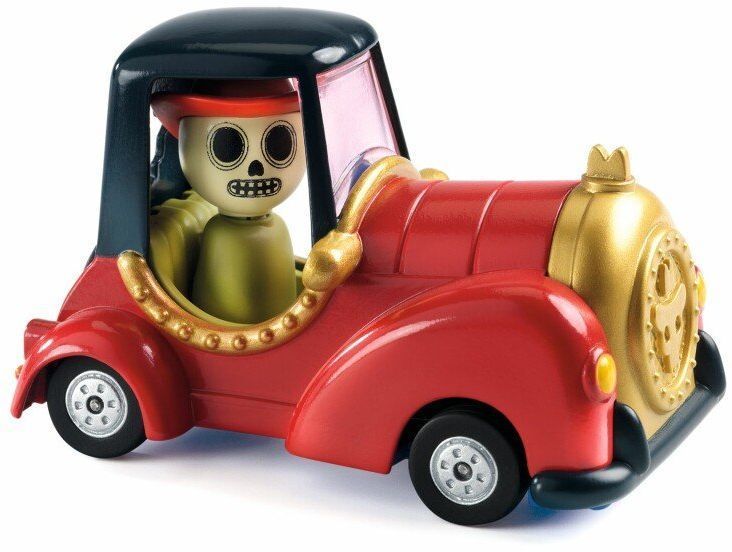 Levně Autíčko Djeco Crazy Motors - Red Skull