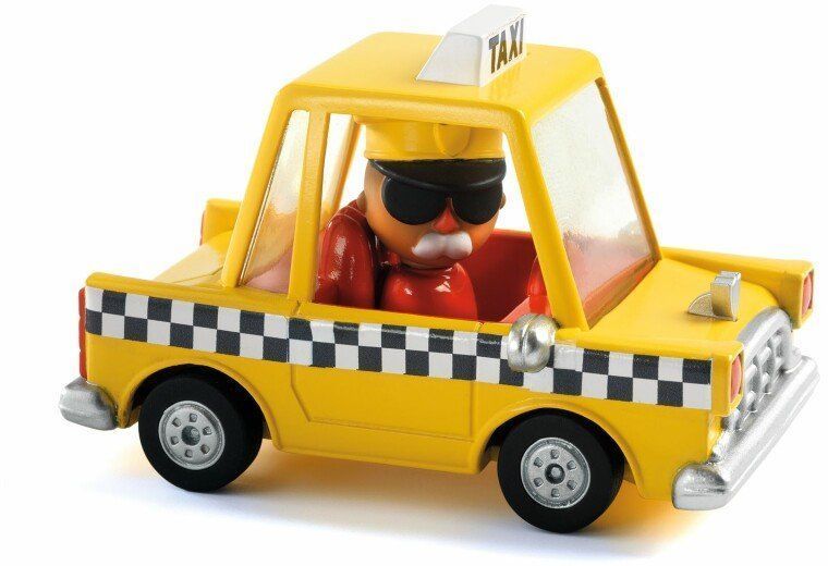 Levně Autíčko Djeco Crazy Motors - Taxi Joe