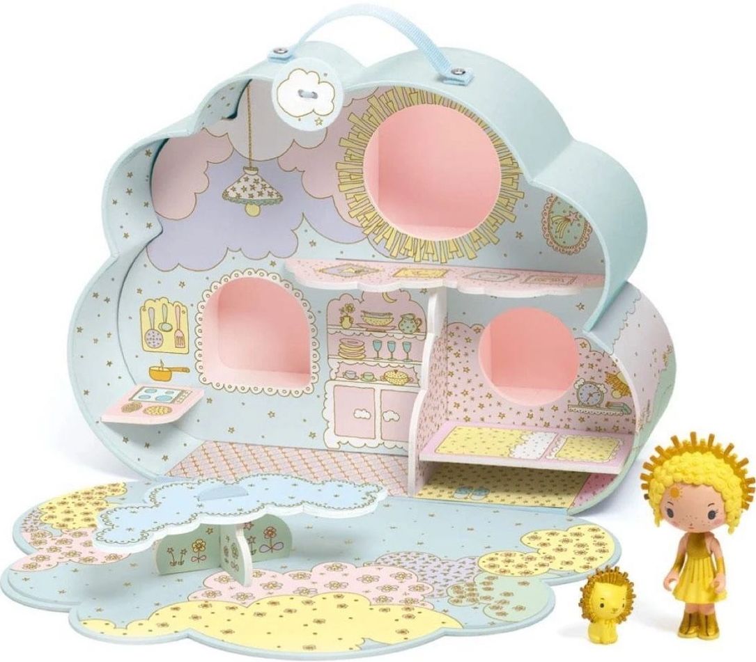 Djeco Domeček pro panenky Tinyly – Sunny & Mia