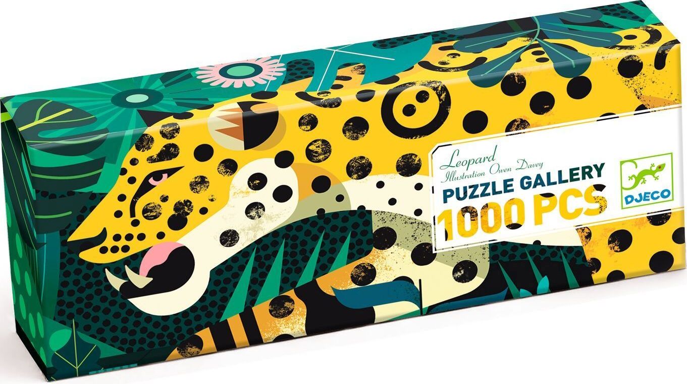 Levně Djeco Puzzle leopard 1000 pcs