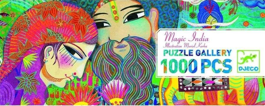 Djeco - puzzlový obraz kouzelná Indie